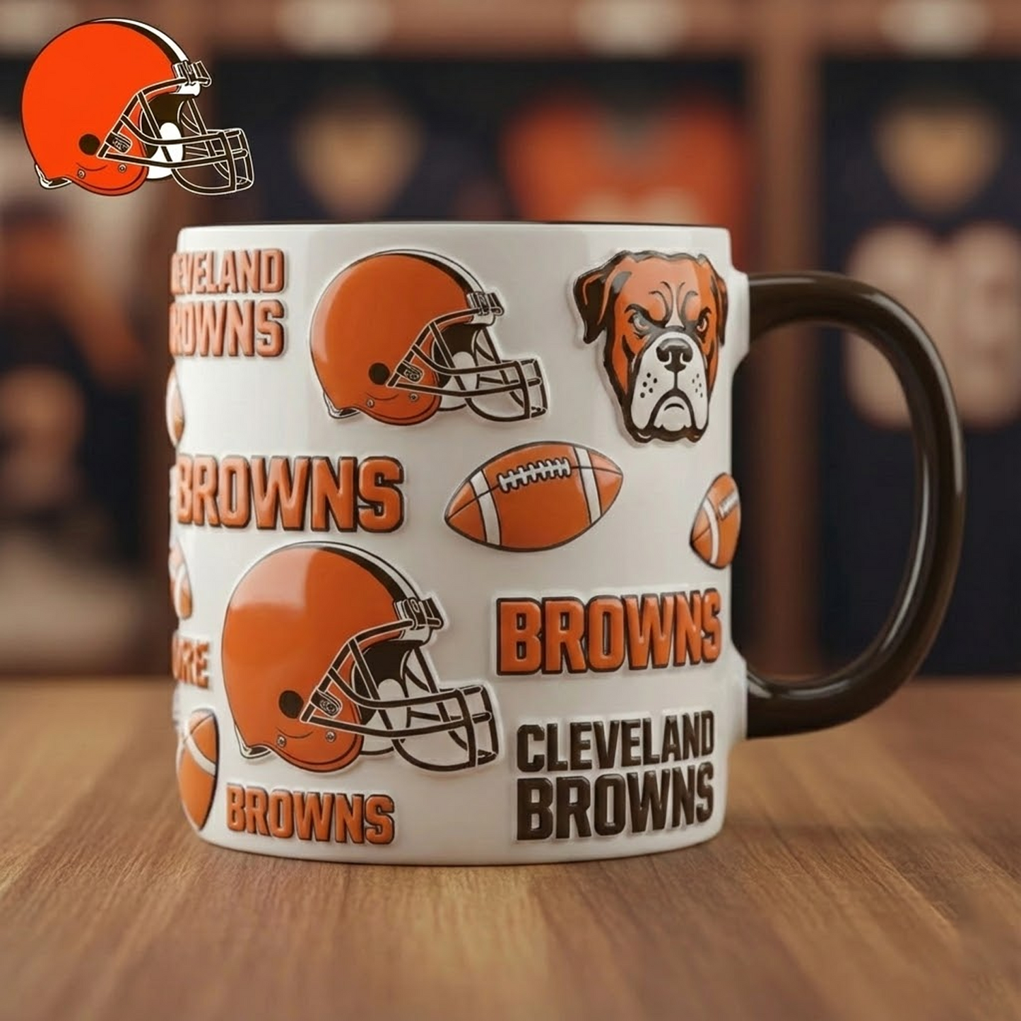 CLE X NFL PREMIUM MUG NAK NHT
