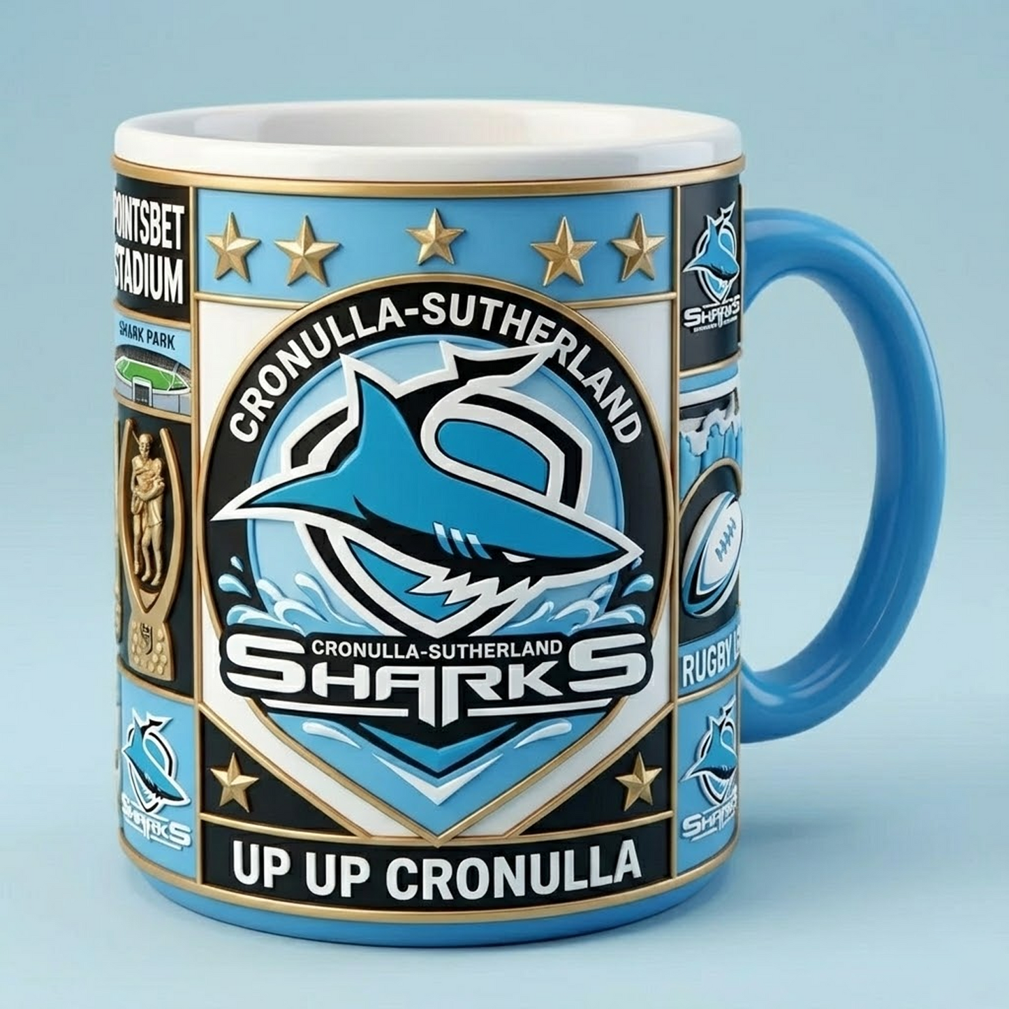 CRO X NRL  football team Mug Series - Limited Edition Collectible NAK NHT