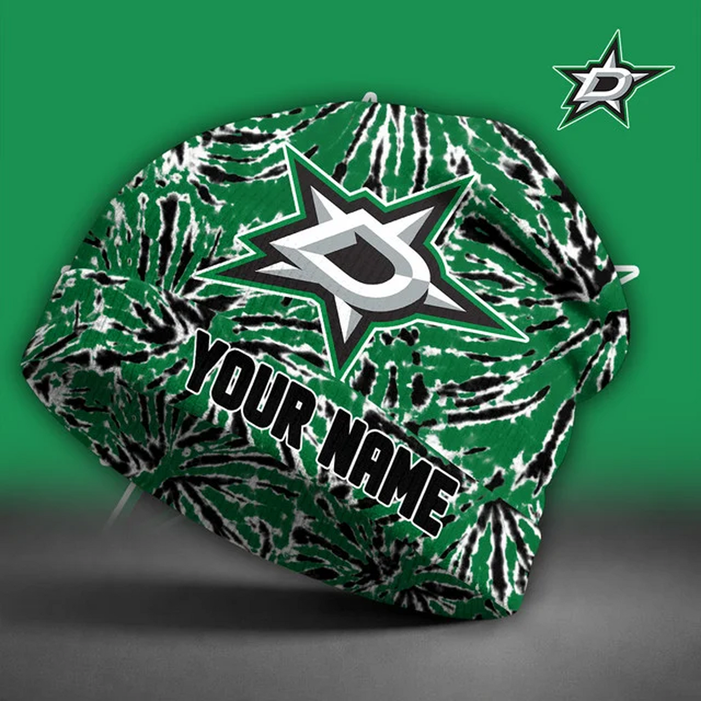 DAL X NHL Beanie Hat Custom Name Gifts For Fans - Limited Edition NAK NHT