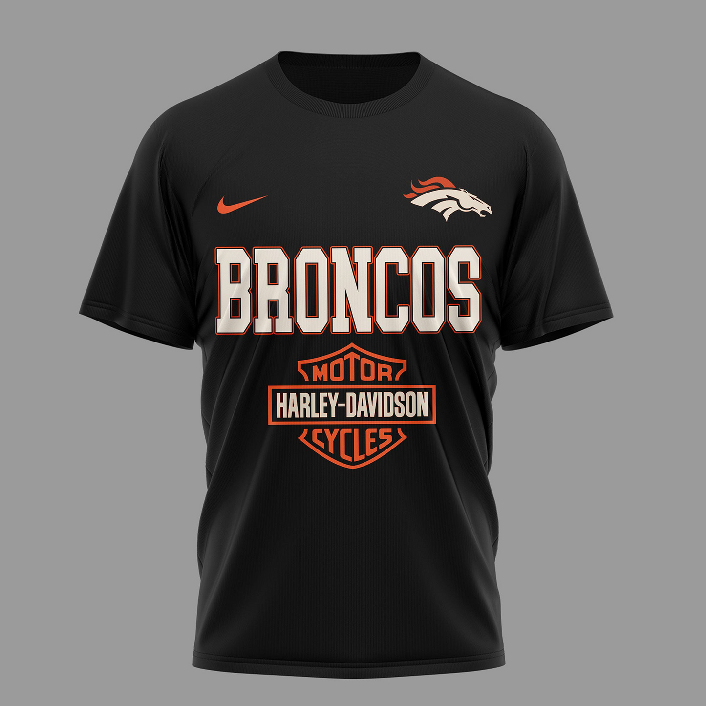 DEN Premium NFL 122 Year Harley Davidson 3D Shirt 2603 DatND DVT