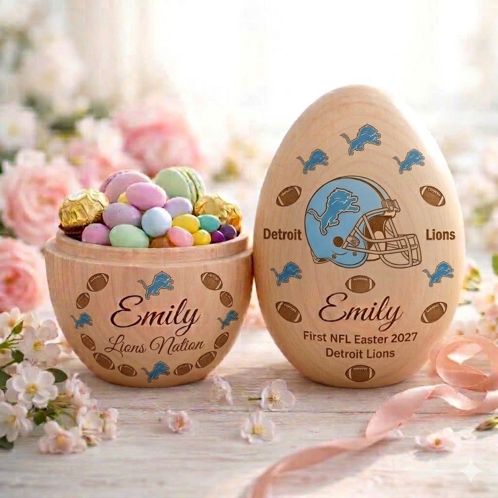 DET x NFL Commemorative Easter Eggs NAK NHT