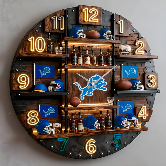 DET X Premium  Illuminated Wall Clock 2026 NAK NHT