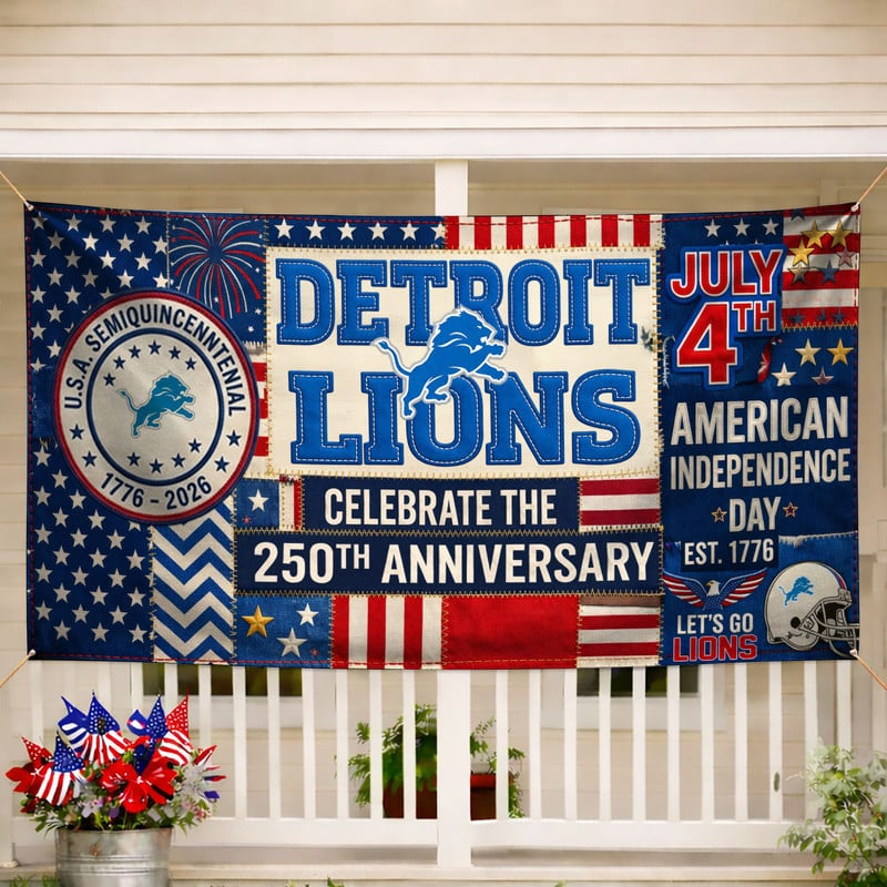 DL Premium NFL Patchwork America 250 Fabric Banner DDT NTL