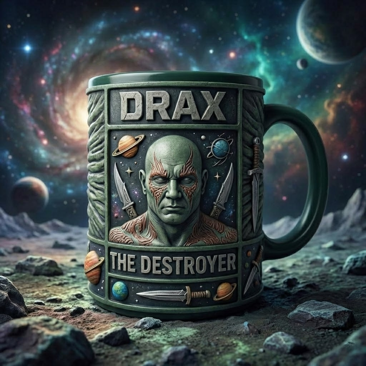 DRA X MARVEL LEGEND RELIEF MUG NAK NHT