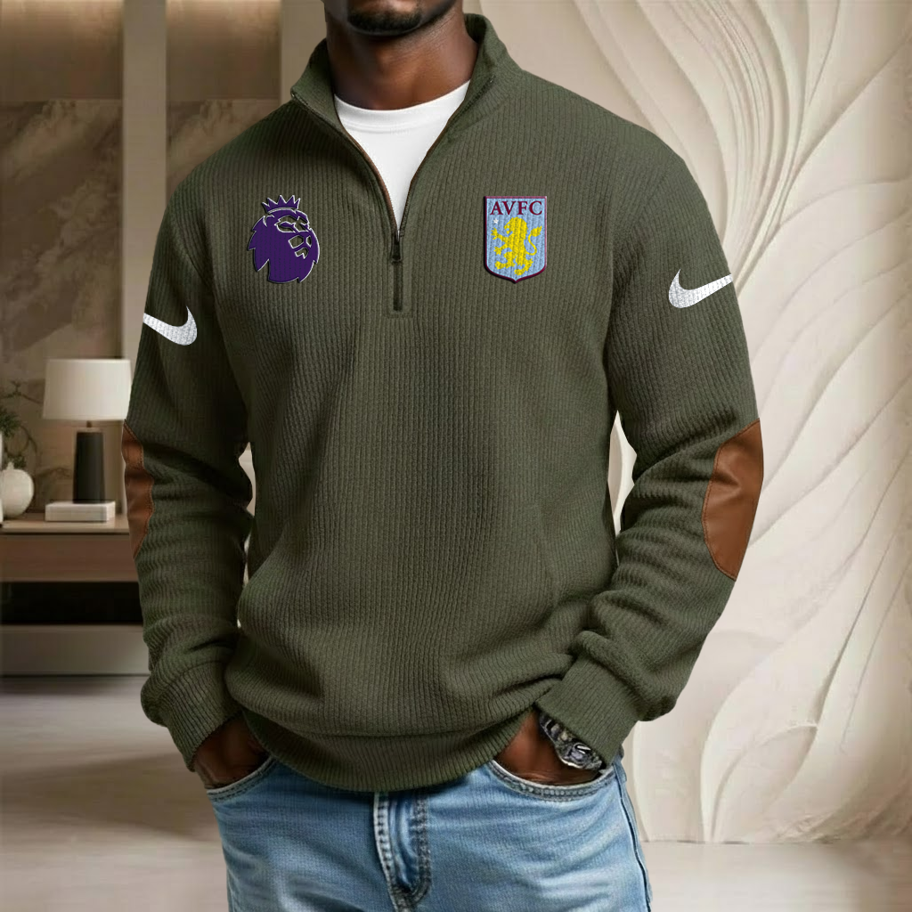 EPL x AV Sport Stand Collar Half-zip Sweatshirt HLP HLPHUONG