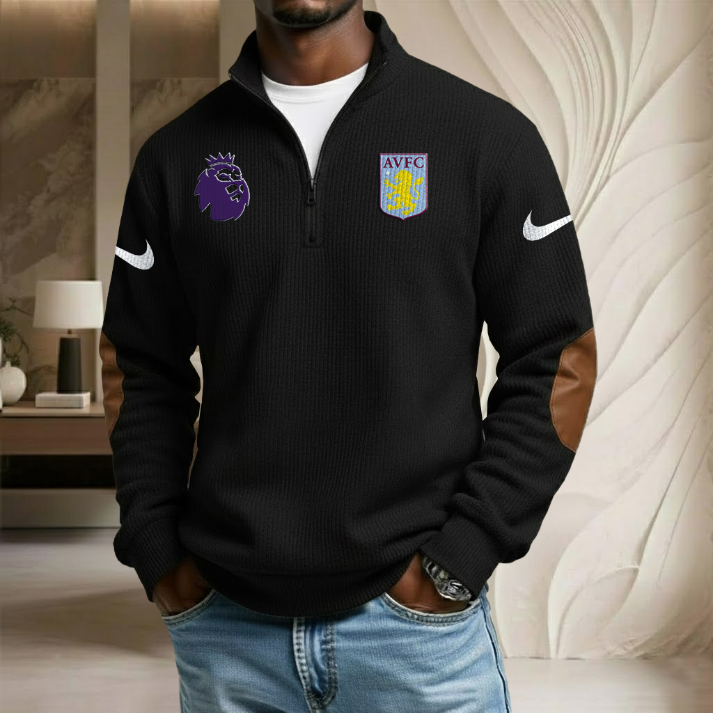 EPL x AV Sport Stand Collar Half-zip Sweatshirt HLP HLPHUONG