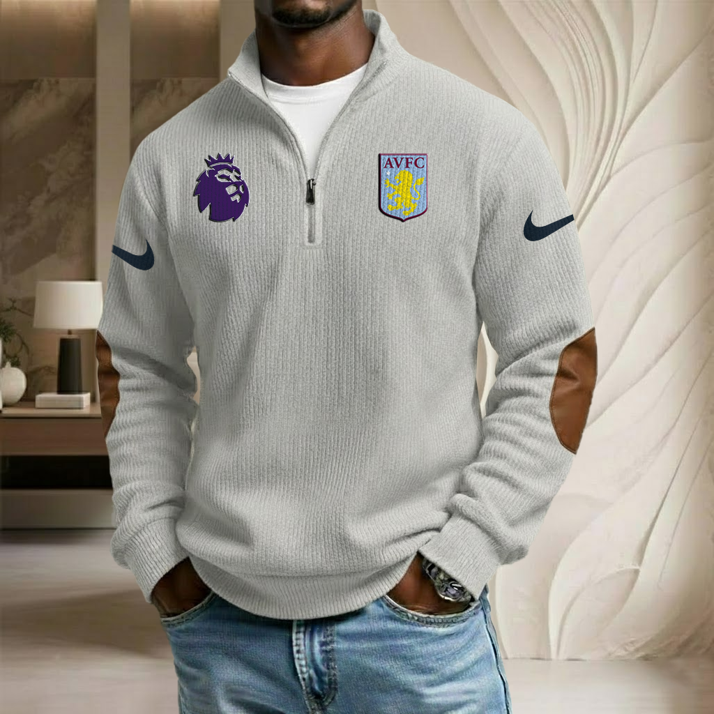 EPL x AV Sport Stand Collar Half-zip Sweatshirt HLP HLPHUONG