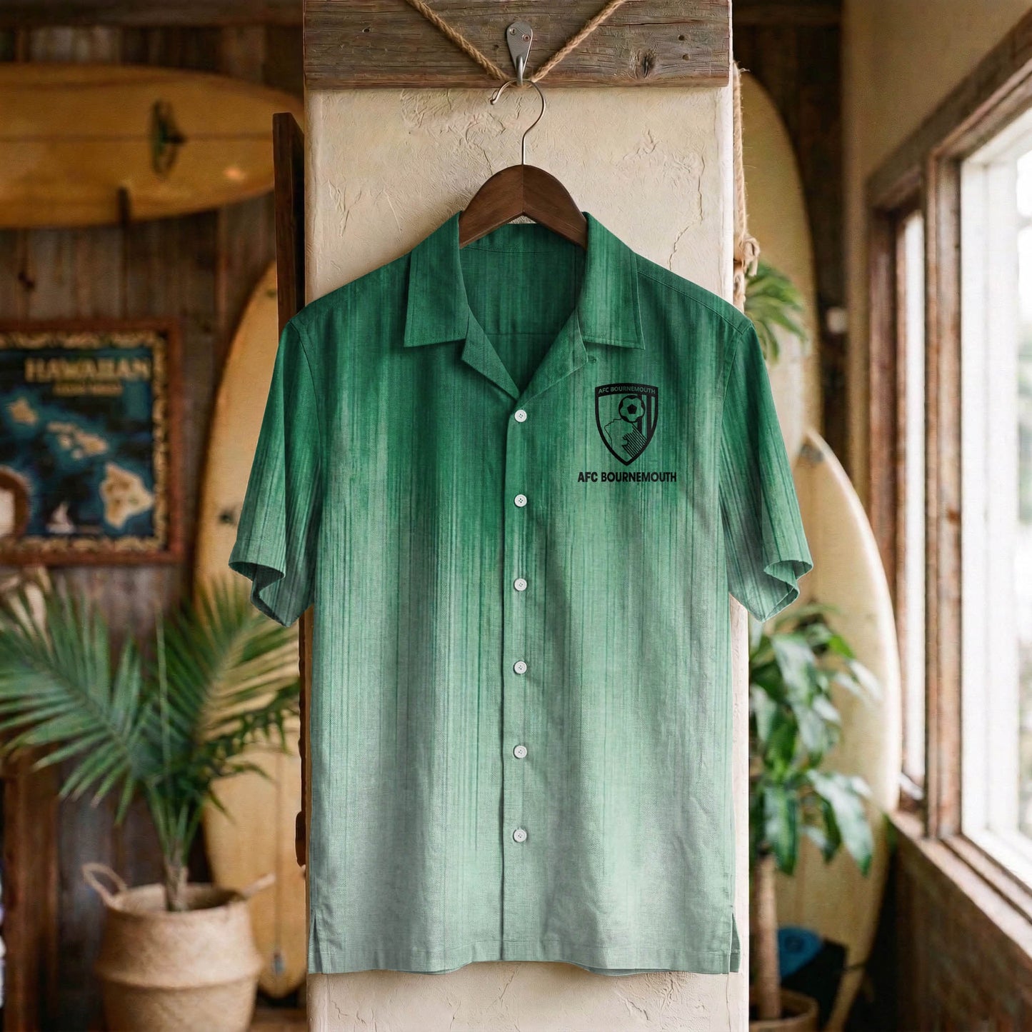 EPL x BOU Ombre Hawaiian Shirt HLP HLPHUONG