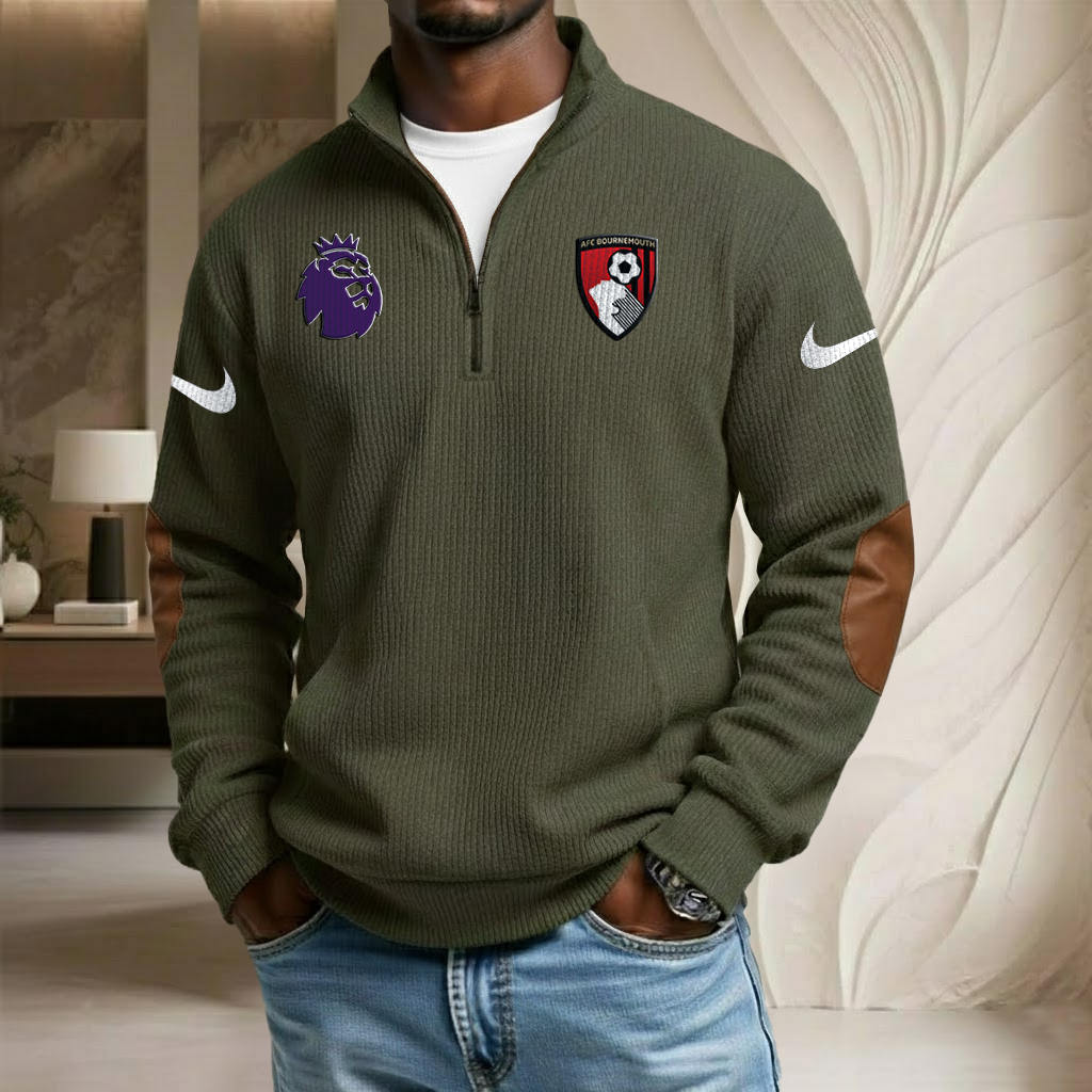 EPL x BOU Sport Stand Collar Half-zip Sweatshirt HLP HLPHUONG