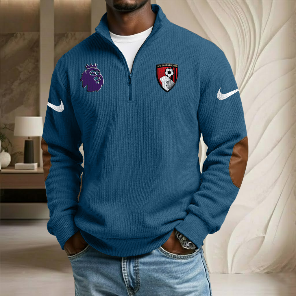 EPL x BOU Sport Stand Collar Half-zip Sweatshirt HLP HLPHUONG