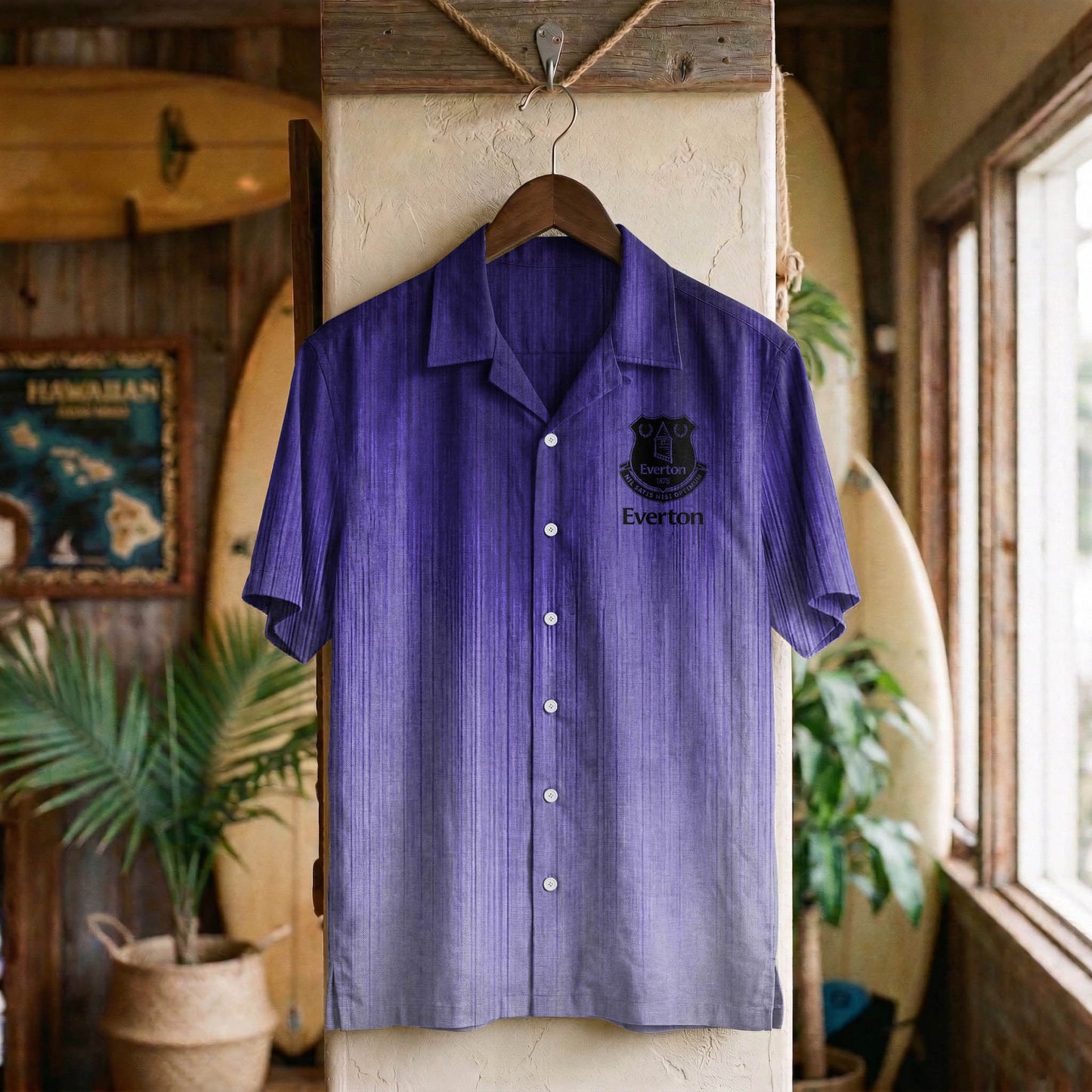 EPL x EVE Ombre Hawaiian Shirt HLP HLPHUONG