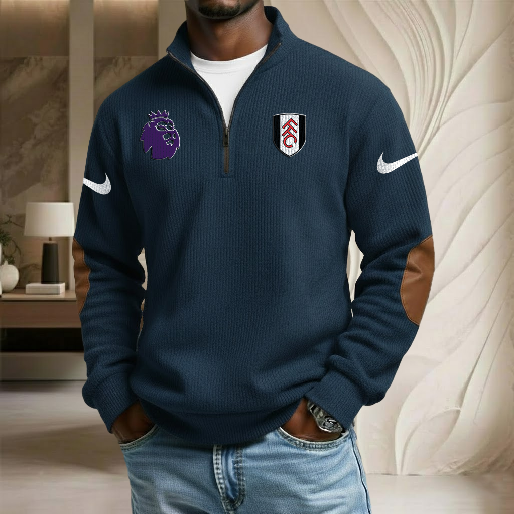 EPL x FUL Sport Stand Collar Half-zip Sweatshirt HLP HLPHUONG
