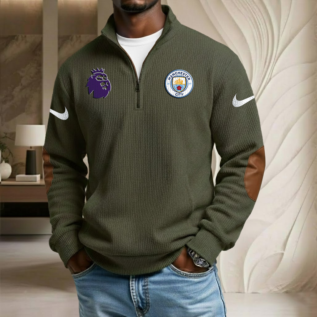 EPL x MC Sport Stand Collar Half-zip Sweatshirt HLP HLPHUONG