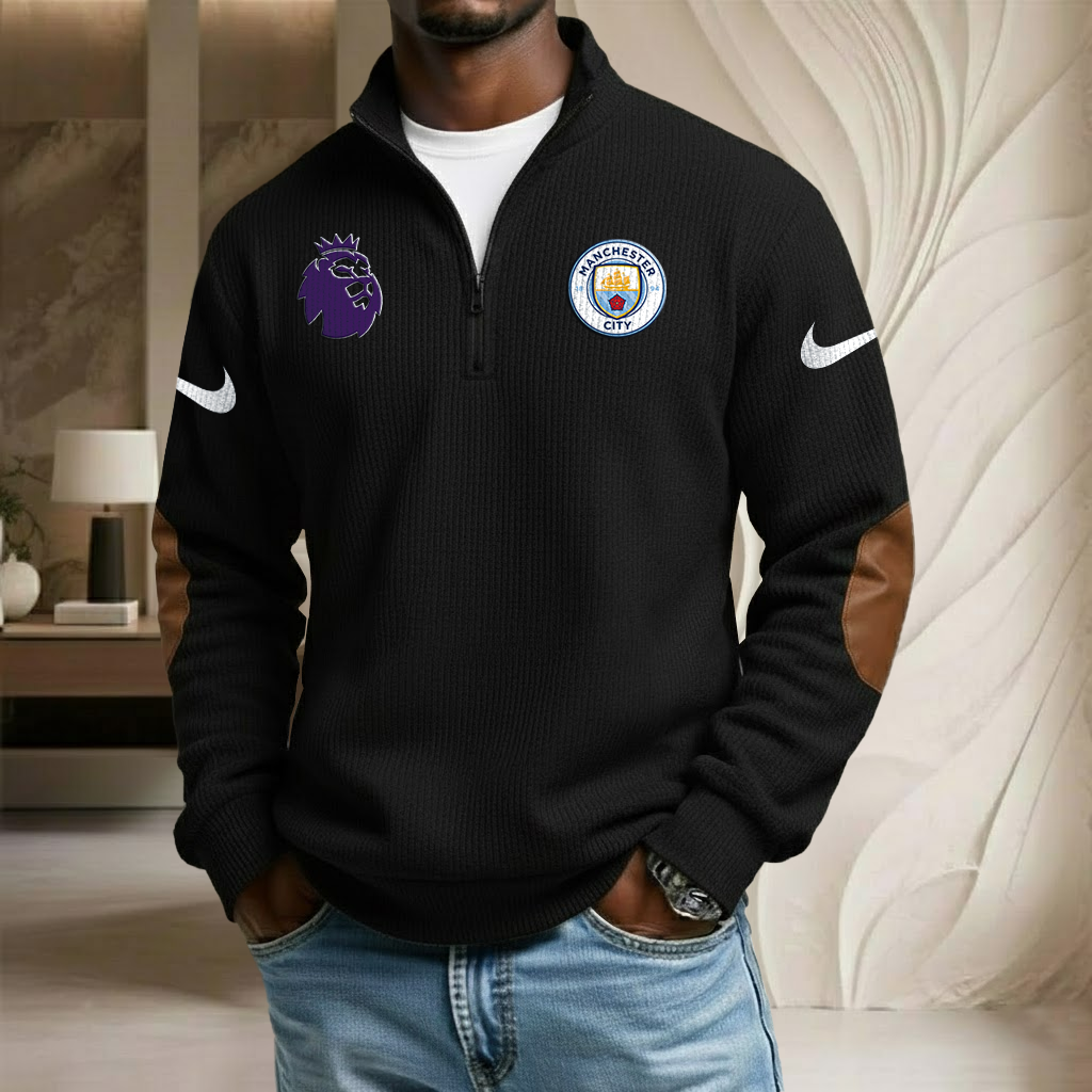 EPL x MC Sport Stand Collar Half-zip Sweatshirt HLP HLPHUONG