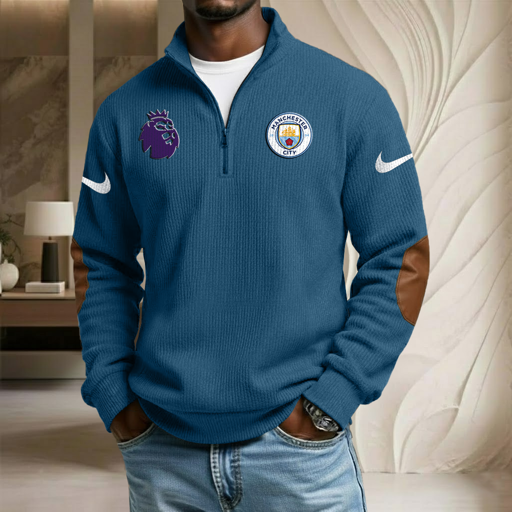 EPL x MC Sport Stand Collar Half-zip Sweatshirt HLP HLPHUONG
