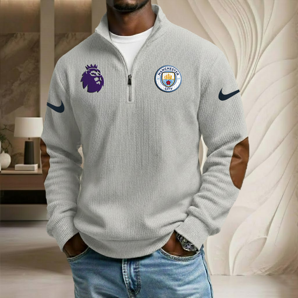 EPL x MC Sport Stand Collar Half-zip Sweatshirt HLP HLPHUONG