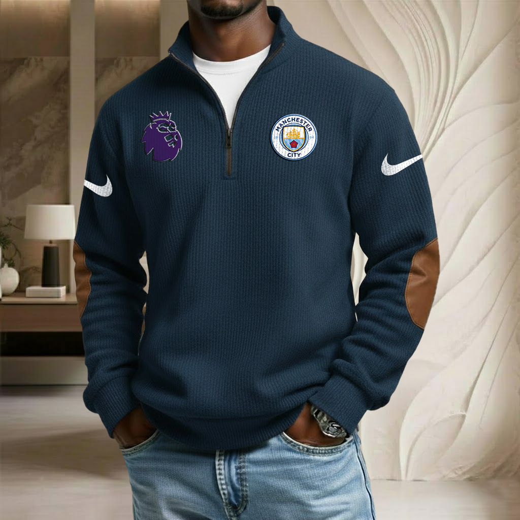 EPL x MC Sport Stand Collar Half-zip Sweatshirt HLP HLPHUONG