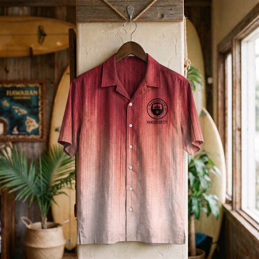 EPL x MCI Ombre Hawaiian Shirt HLP HLPHUONG