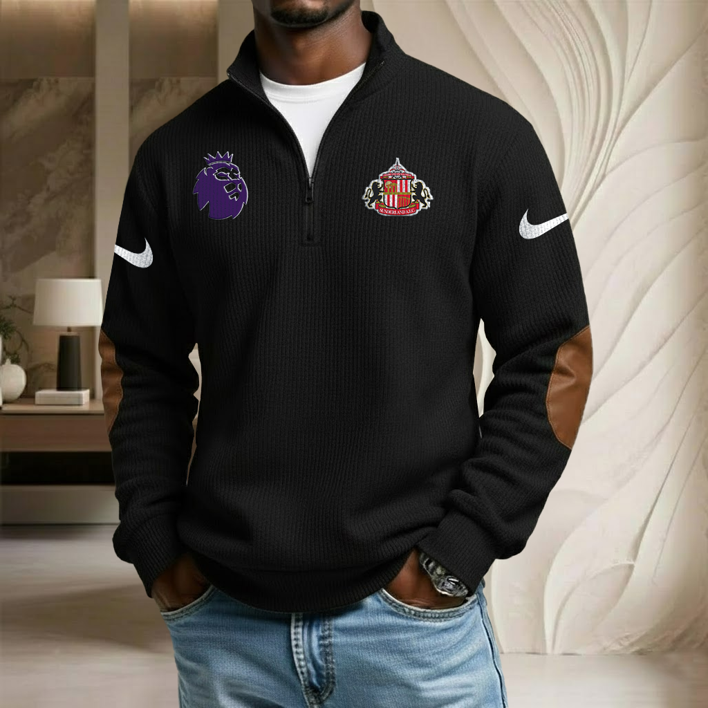 EPL x SUN Sport Stand Collar Half-zip Sweatshirt HLP HLPHUONG