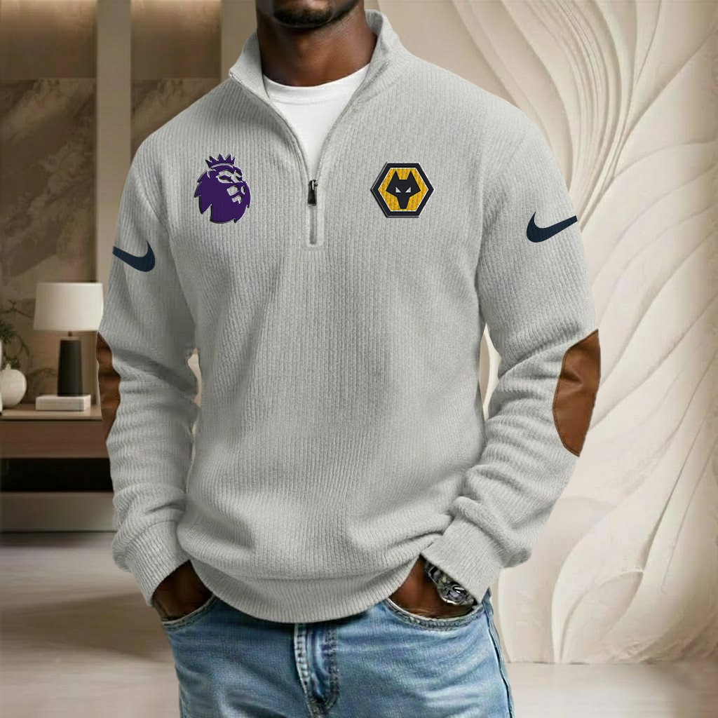 EPL x WOL Sport Stand Collar Half-zip Sweatshirt HLP HLPHUONG