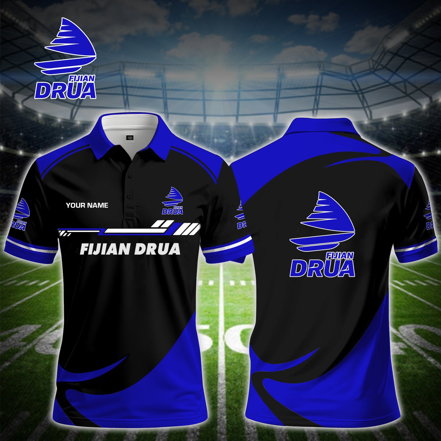 FD x SRP Premium V2 Classic Polo Shirt DDT TTTZ