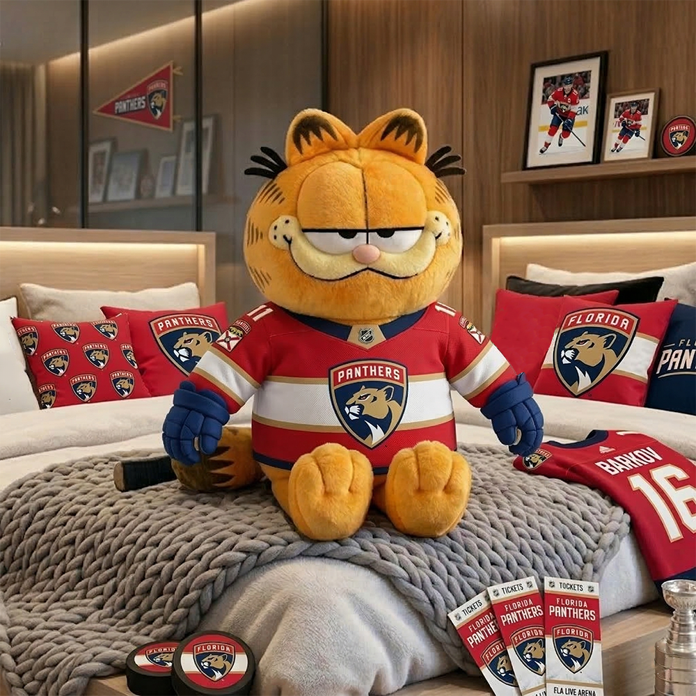 FP x Garfield plushie in NHL team editions NAK TTT