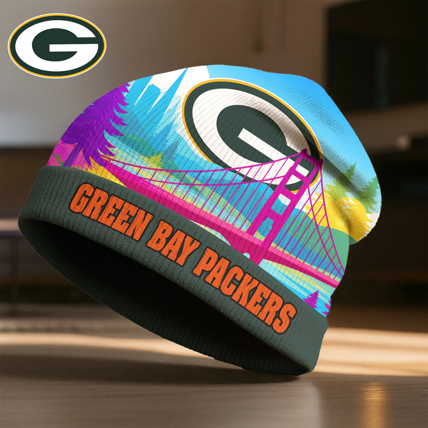 GB X NFL Premium Super Bowl LX Beanie Hat HY NAK NHT
