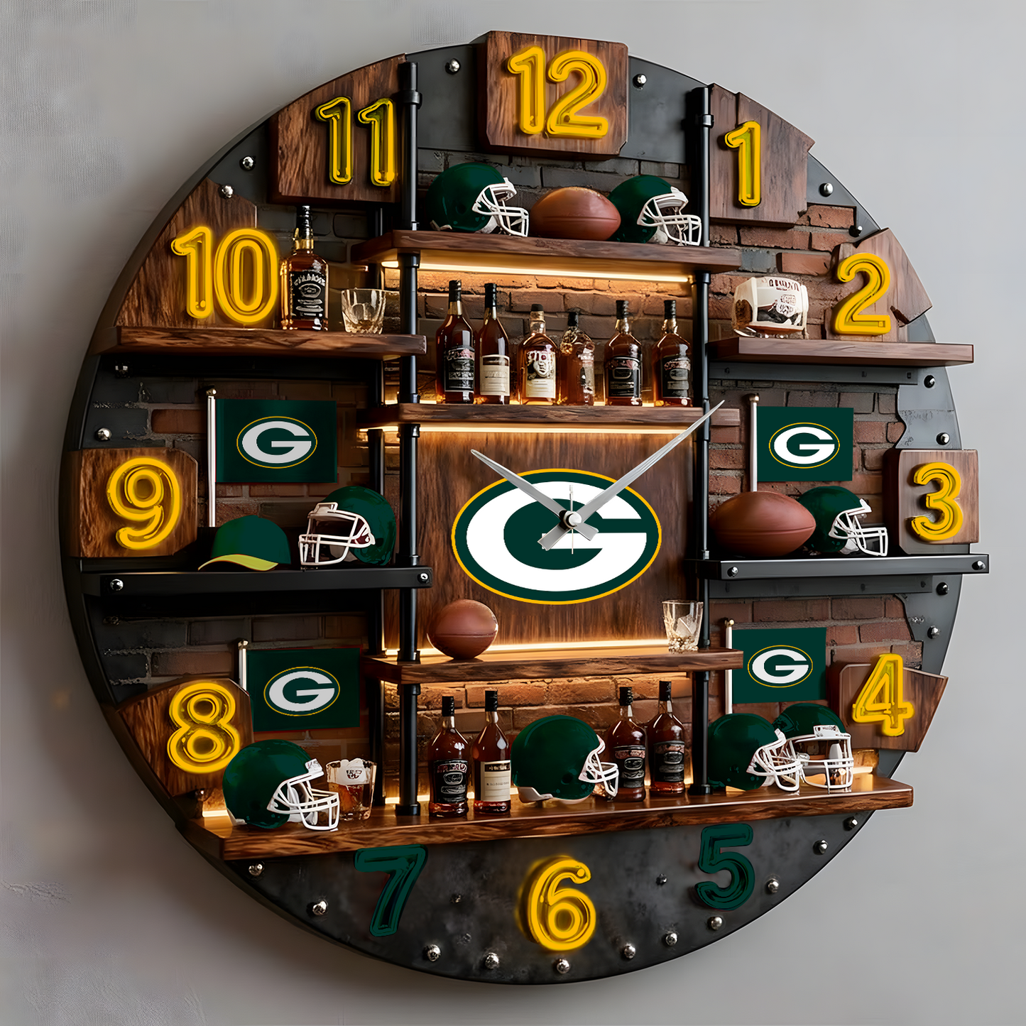GB X Premium  Illuminated Wall Clock 2026 NAK NHT