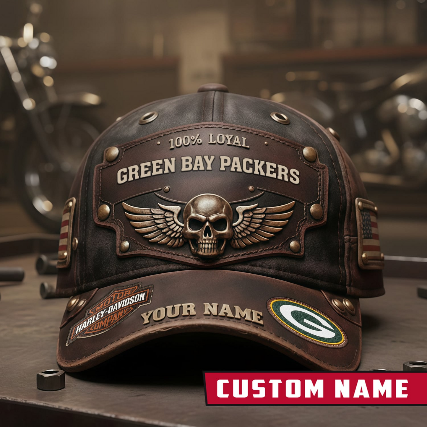 GBP x NFL Harley-Davidson Vintage Cap NAK CTKT