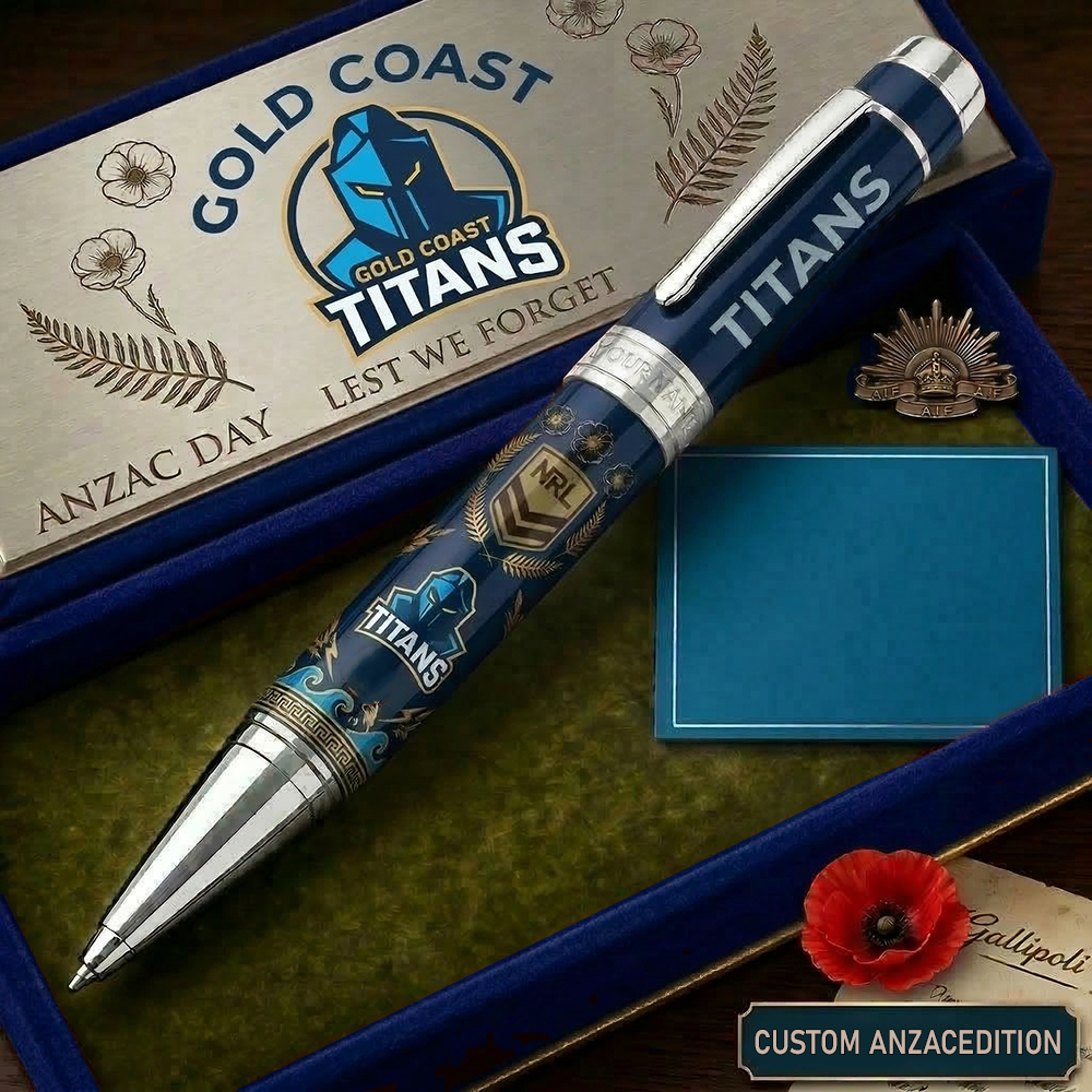 GCT_NRL Custom Name Ballpoint Pen Gift For Fans - Limited Edition NAK TTT
