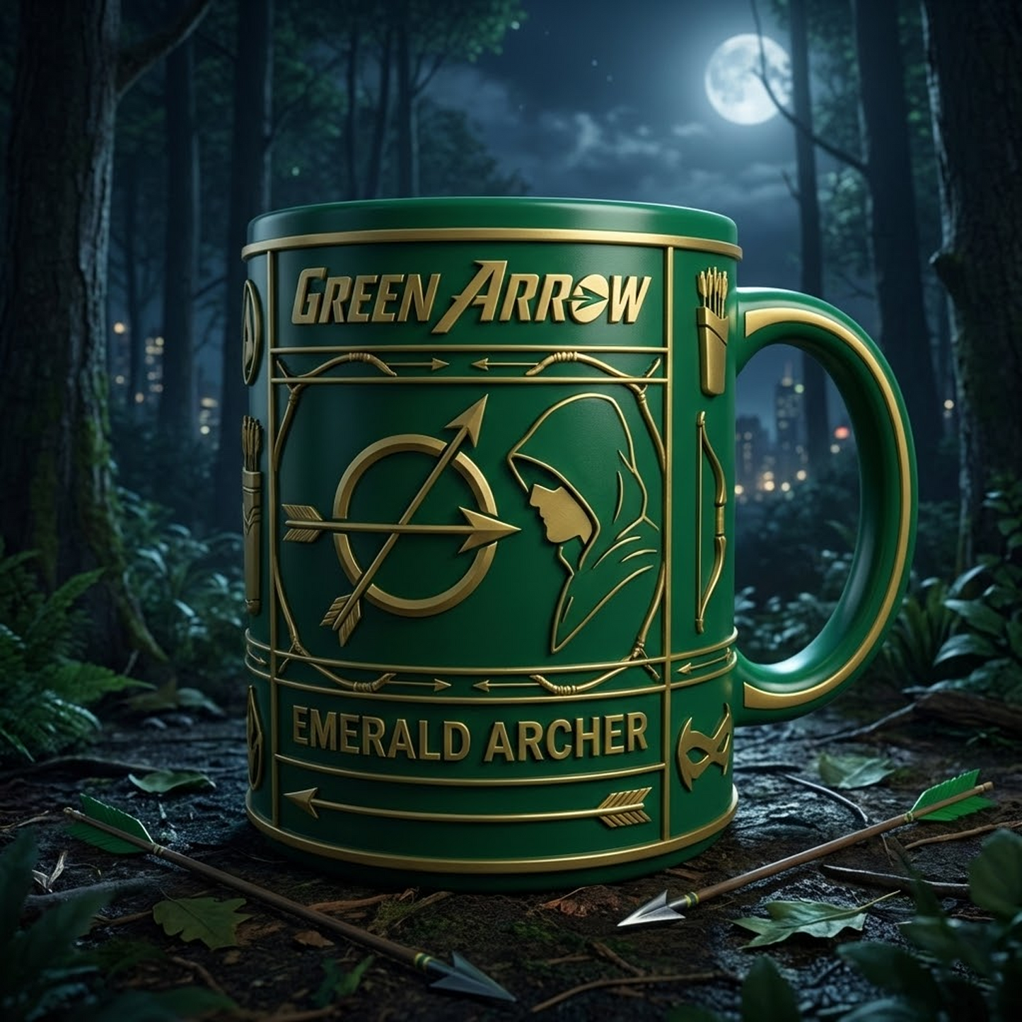 GRE X Mug featuring DC Comics legends. NAK NHT