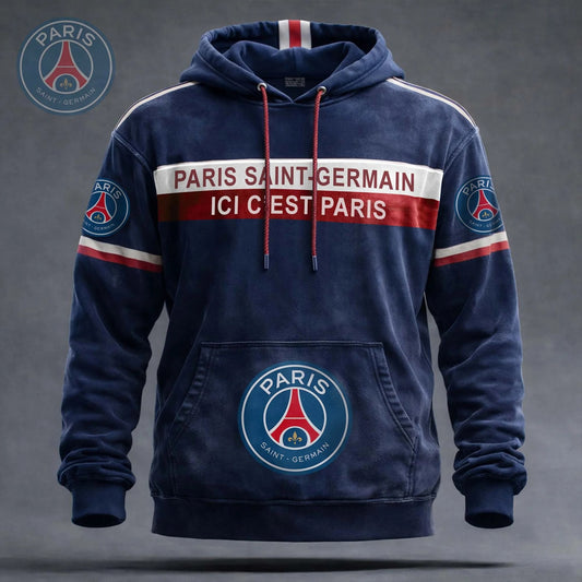 PSG Premium UEFA Champions League 2025/26 3D Hoodie DatND DVT 3105