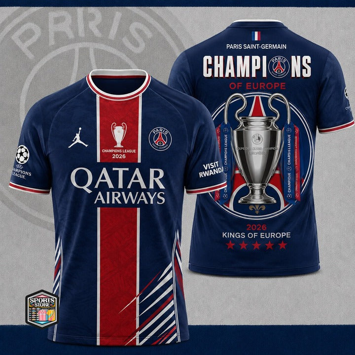 PSG Premium UEFA Champions League 2025/26 3D Shirt V3 DatND DVT 3105