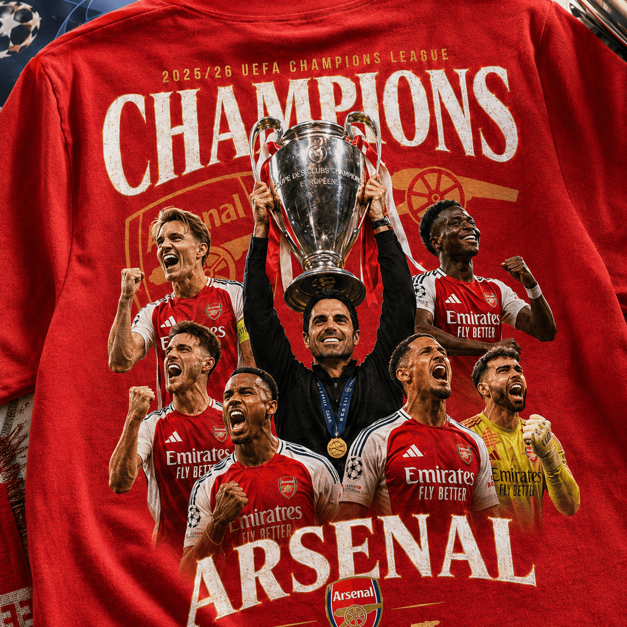 Ars F.C.  Premium UEFA Champions League 2526 Tshirt DatND DVT
