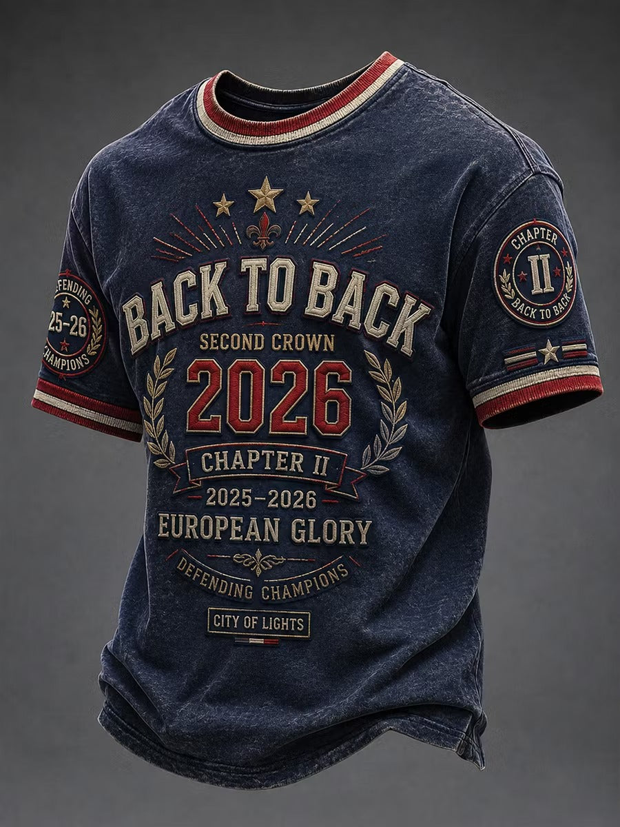 PSG Premium UEFA Champions League 2025/26 3D T-Shirt V1 DatND TANND
