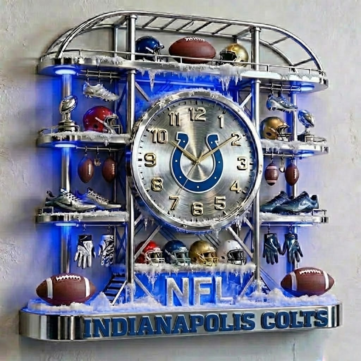 IND X NFL Arctic Stadium Timepiece 1301 NAK NHT