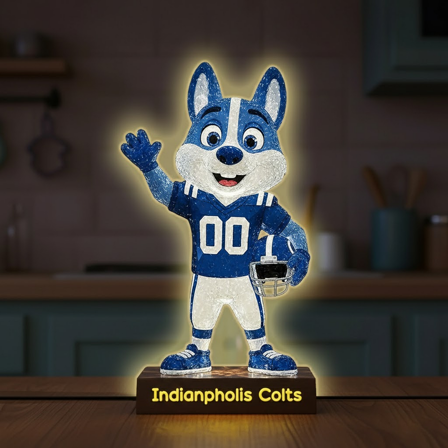 IND X NFL Funny Characters Acrylic Light Box - Personalized Gifts NAK NHT