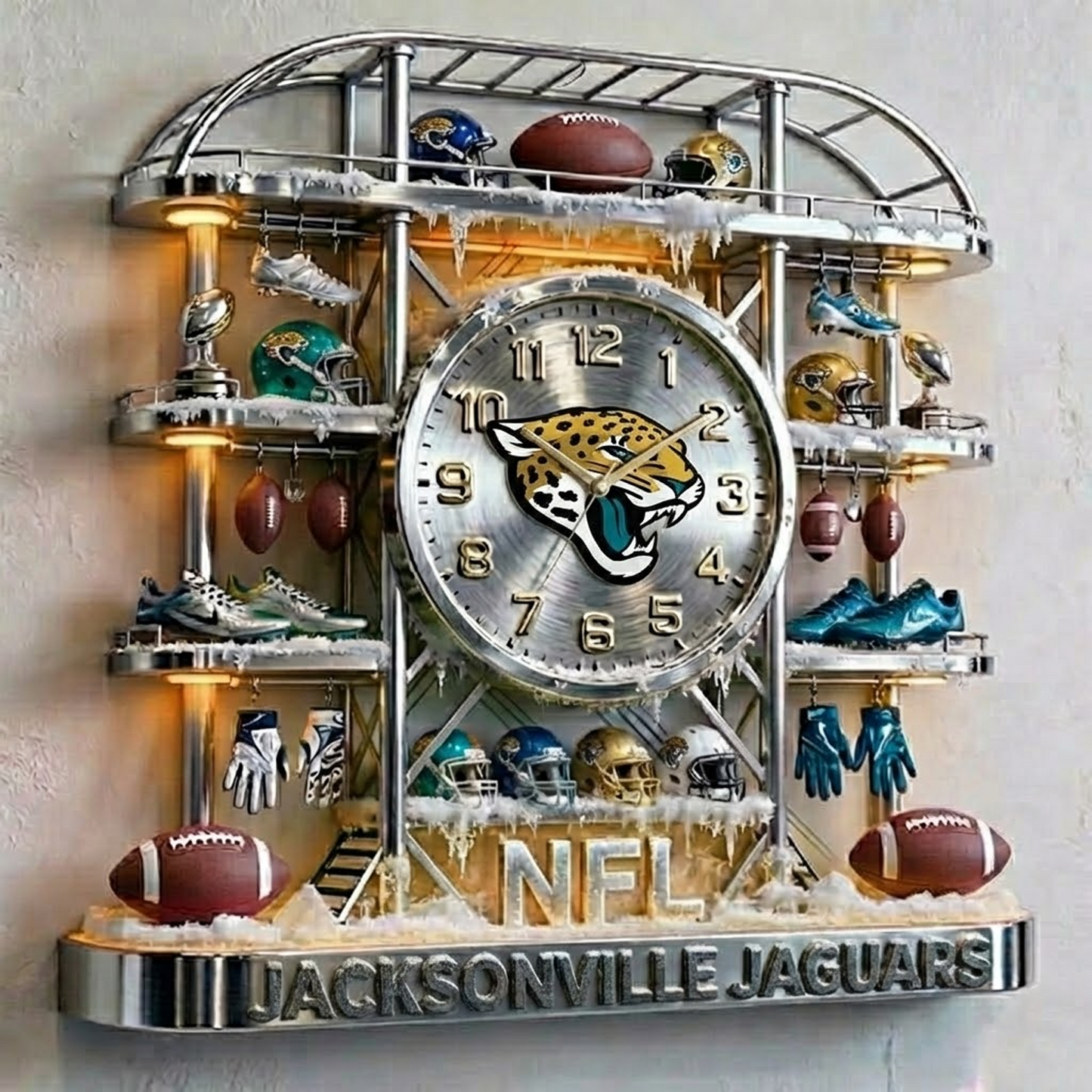JAC X NFL Arctic Stadium Timepiece 1301 NAK NHT