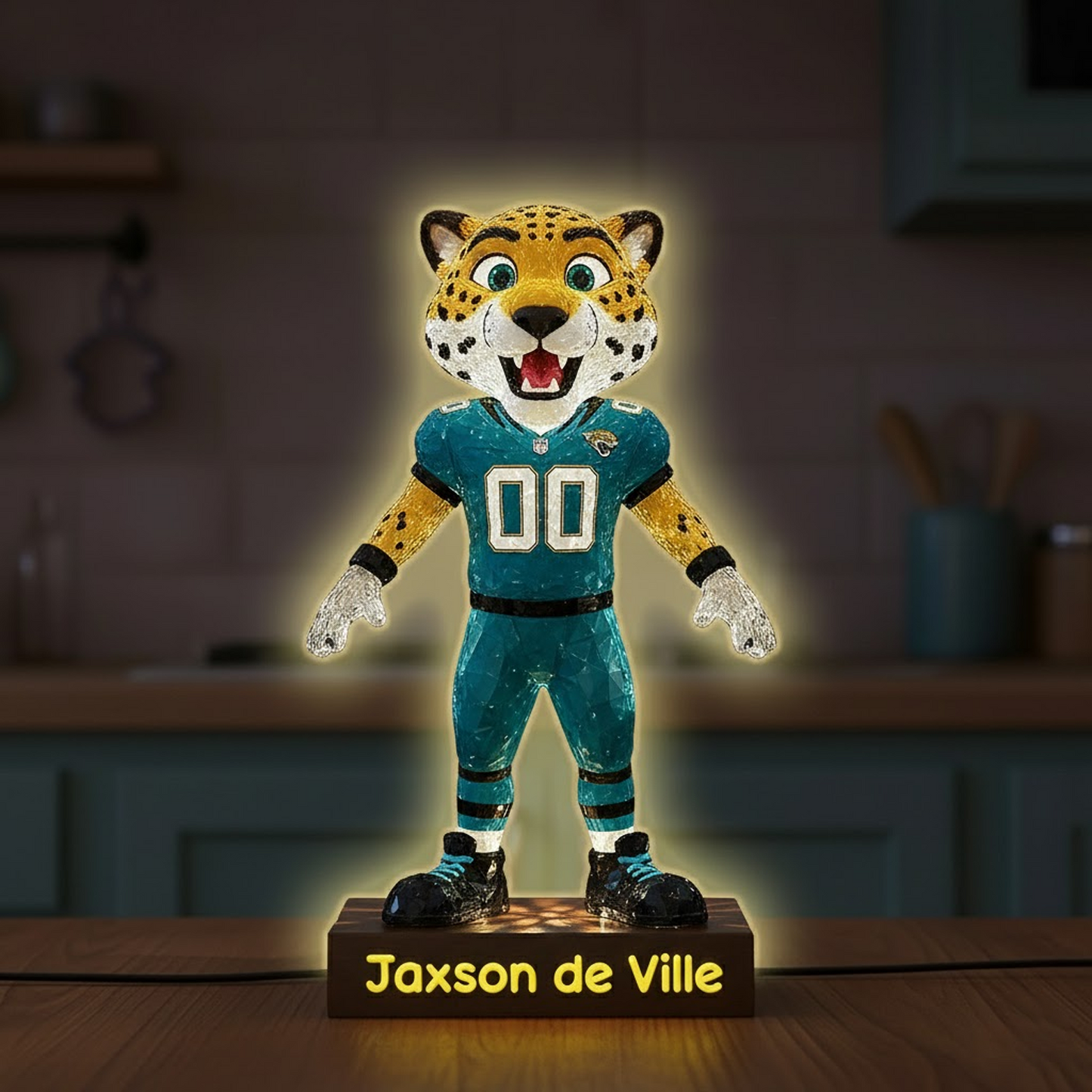 JAC X NFL Funny Characters Acrylic Light Box - Personalized Gifts NAK NHT