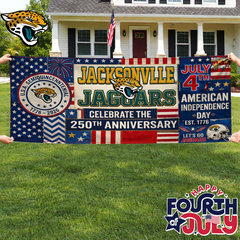 JJ Premium NFL Patchwork America 250 Fabric Banner DDT NTL