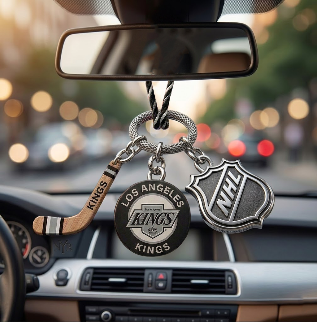 LAK x NHL Custom Hockey Puck Car Charm NAK TTT