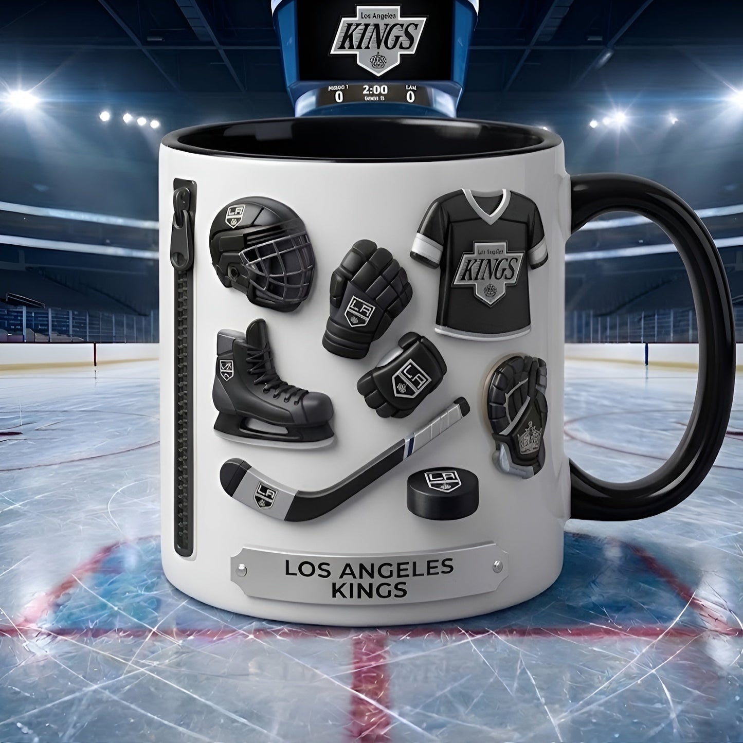 LAK x NHL Game Day Coffee Mug NAK NTN