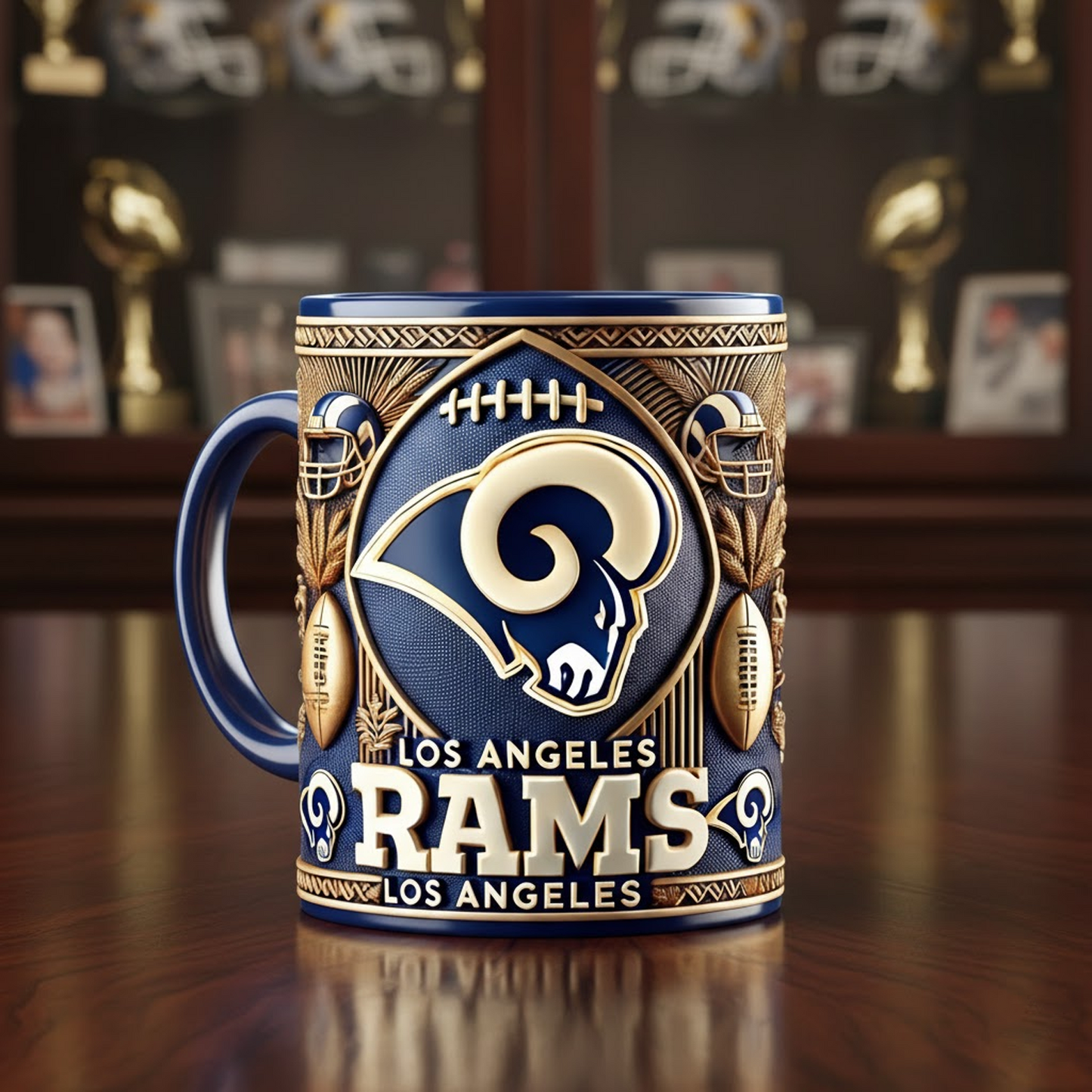 LAR X NFL football team Mug Series- Limited Edition Collectible NAK NHT