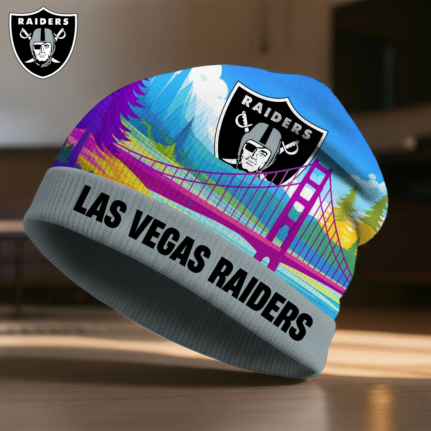 LV X NFL Premium Super Bowl LX Beanie Hat HY NAK NHT