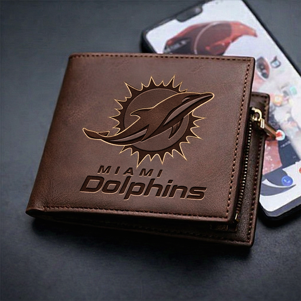 MD x NFL Premium Embossed Football Team Wallet NAK TTT