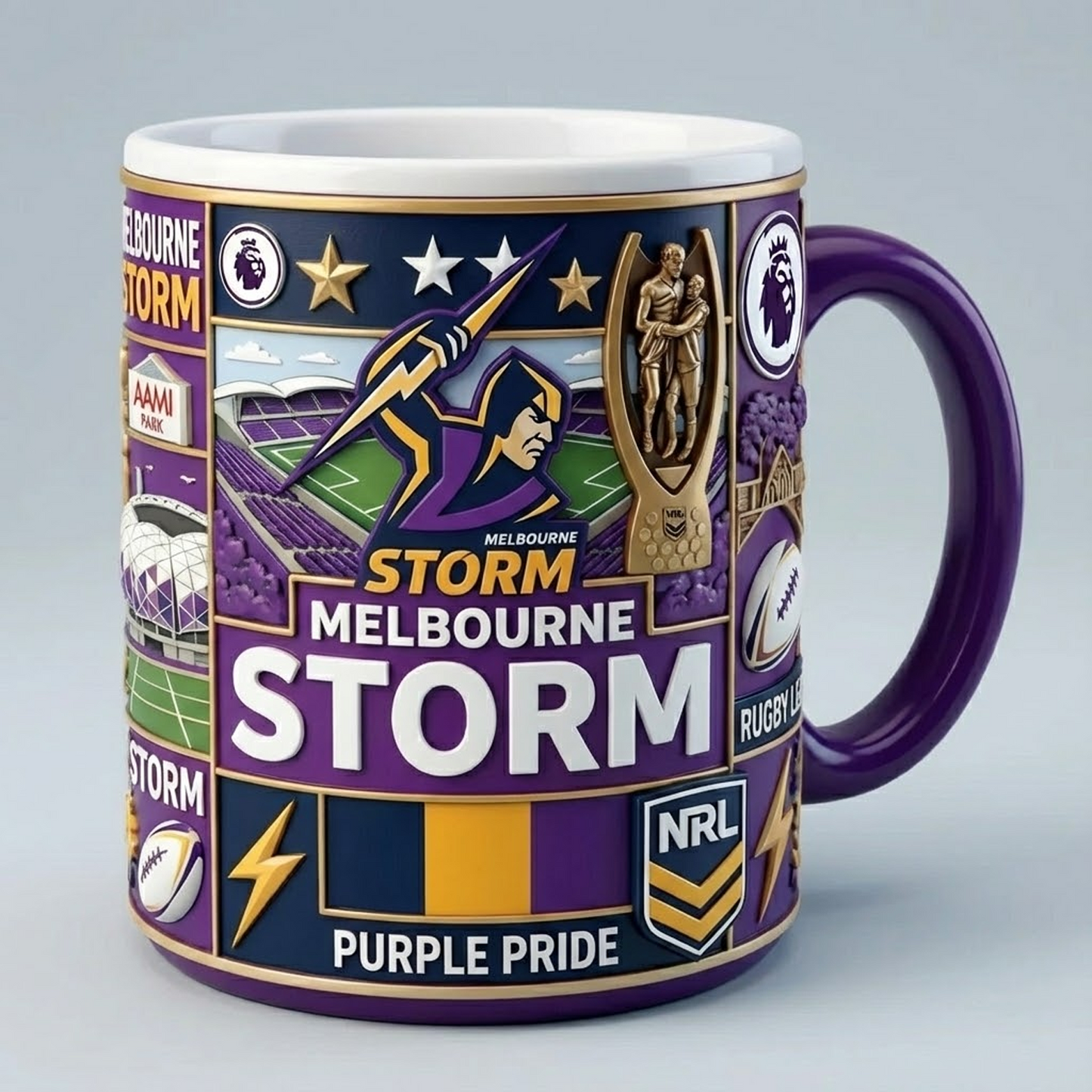 MEL X NRL  football team Mug Series - Limited Edition Collectible NAK NHT