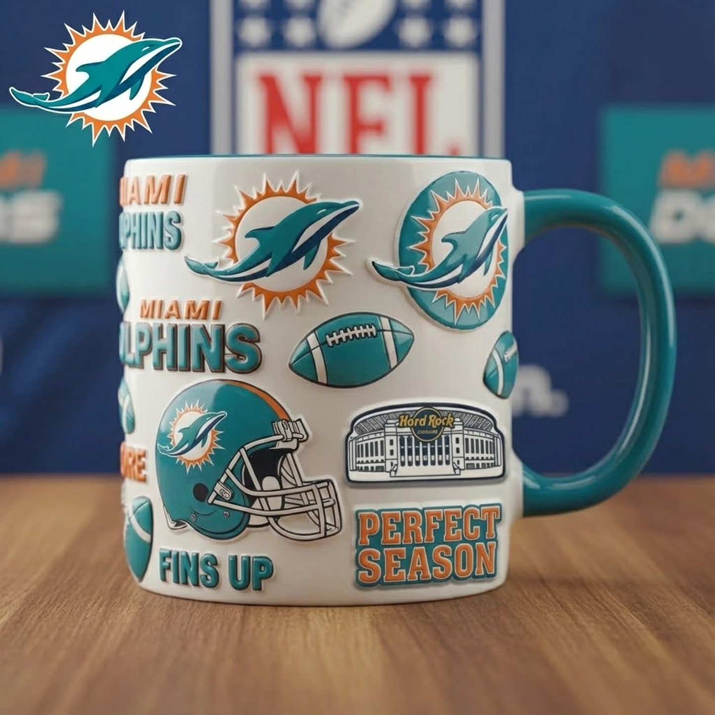 MIA X NFL PREMIUM MUG NAK NHT