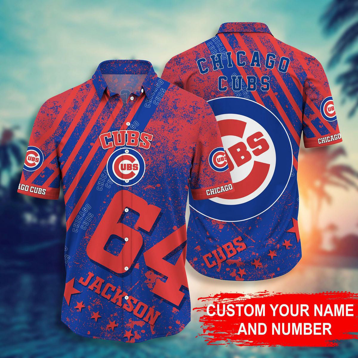 MLB x CHI Personalized Hawaiian Shirt HLP HLPHUONG