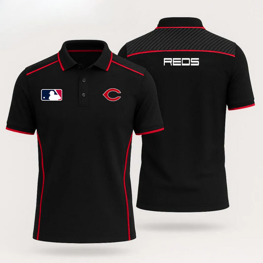 MLB x CIN Premium Polo Shirt HLP HLPHUONG