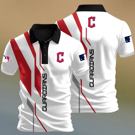 MLB x CLE Baseball Premium Polo Shirt HLP HLPHUONG